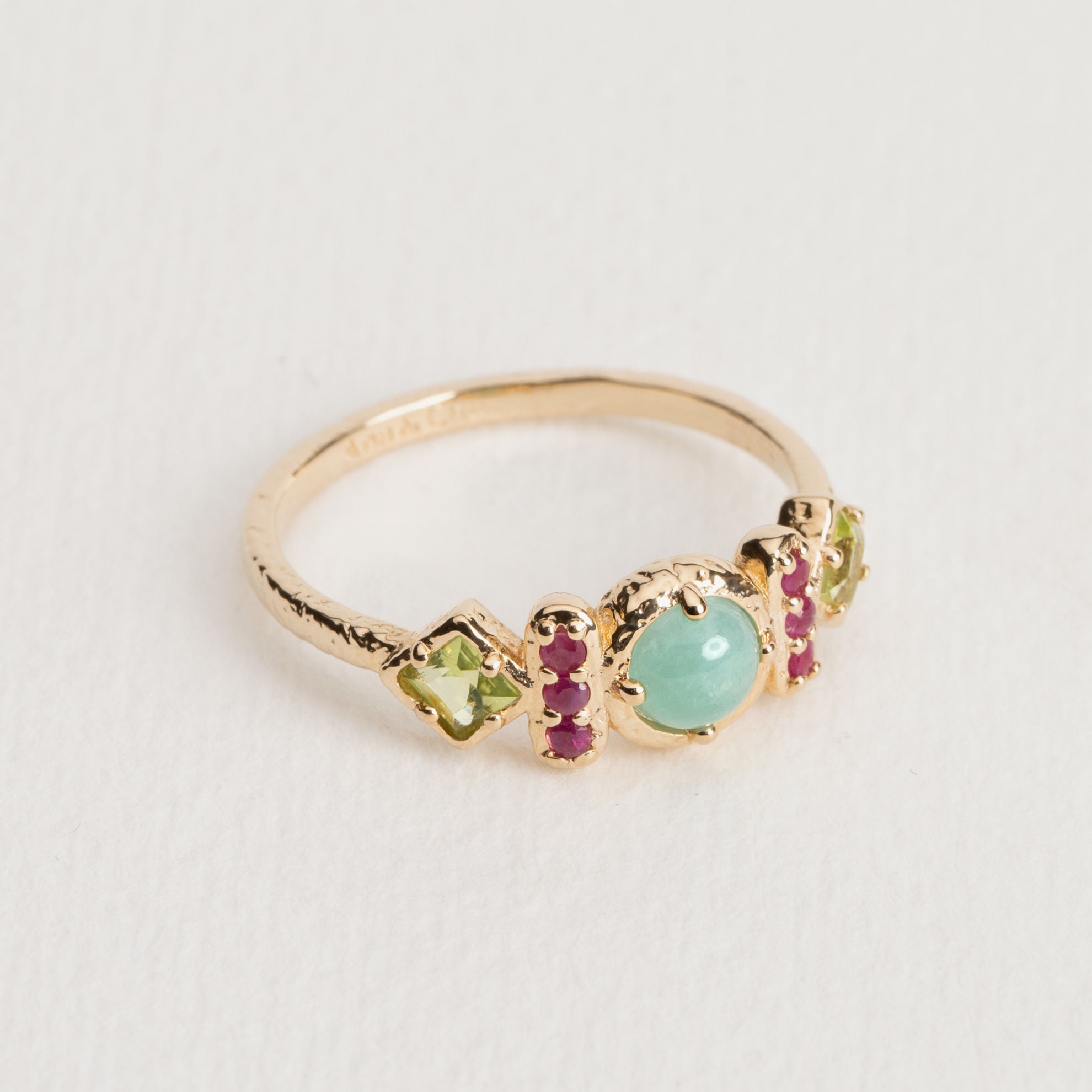Lizzie - Gold Plated Ring - Ana and Cha