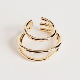 Brinco banhado a ouro - Ana et Cha