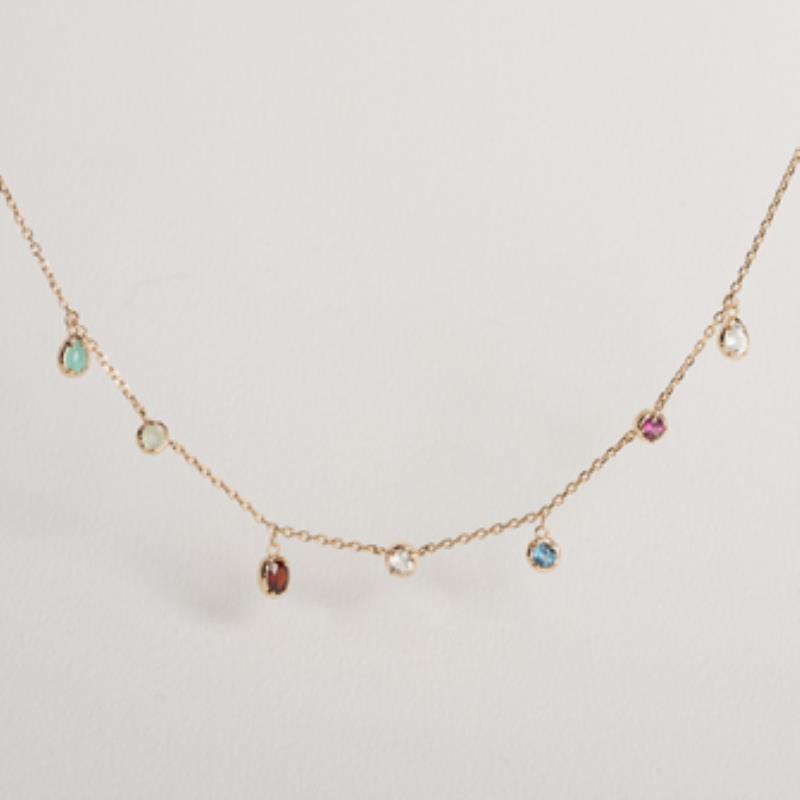 Gold Plated Necklace - Ana and Cha
