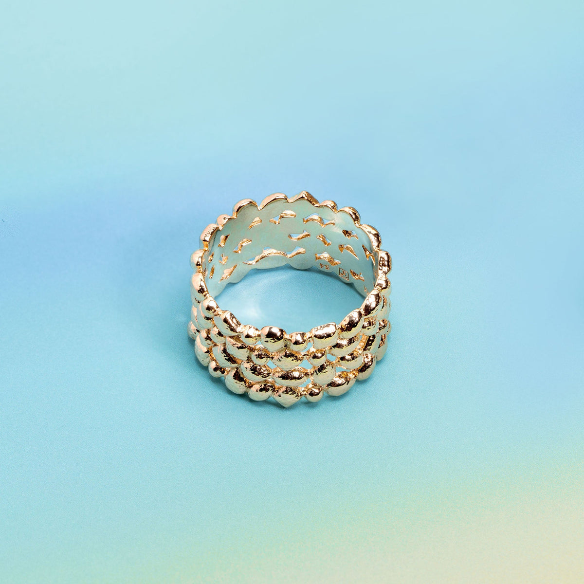 Anello Luisa in oro placcato – Ana & Cha – vista 2