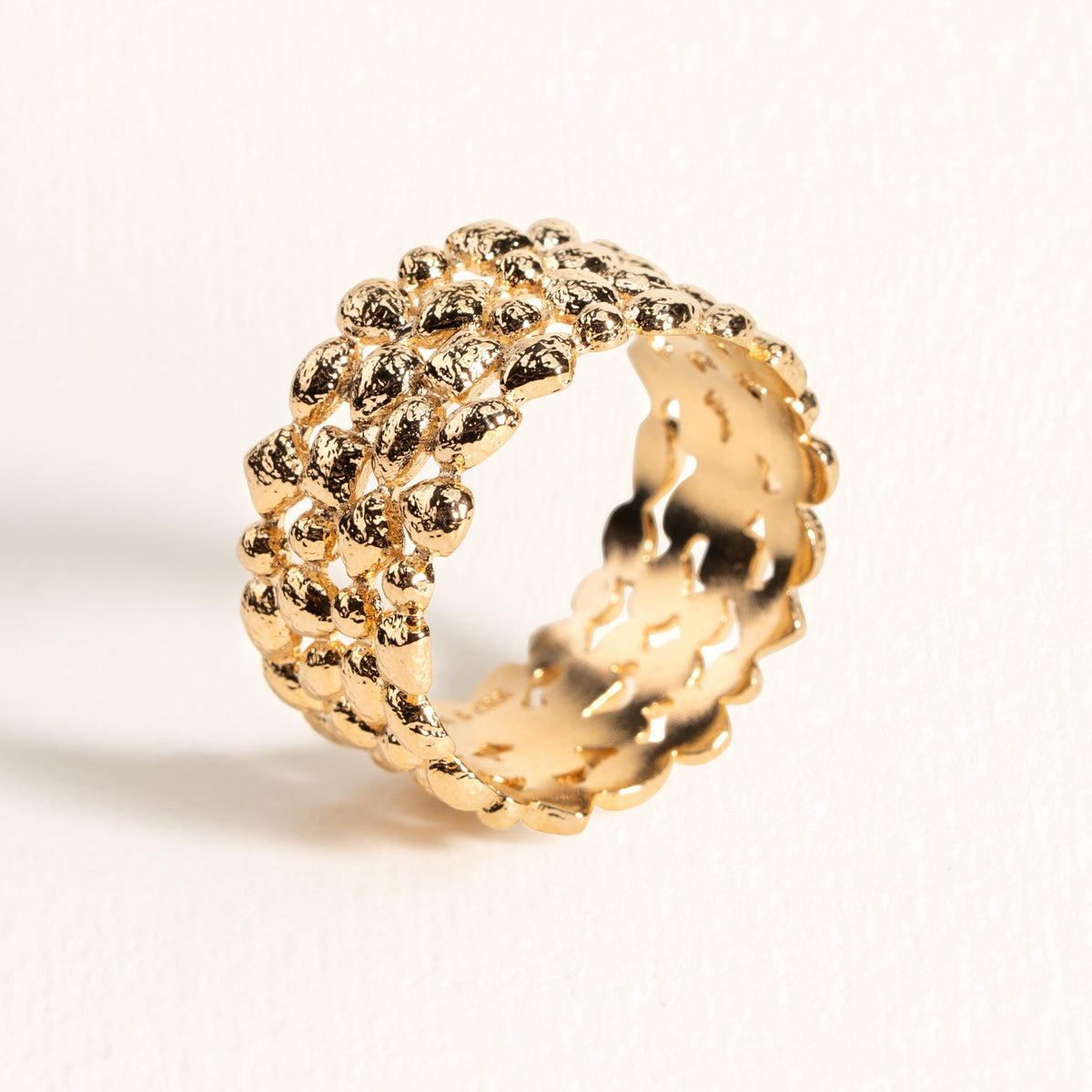 Anello Luisa in oro placcato – Ana & Cha