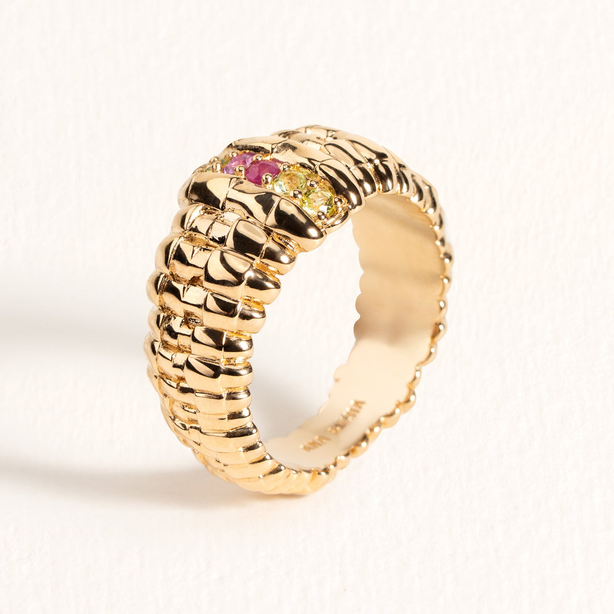 Anello Estelle in oro placcato – Ana & Cha