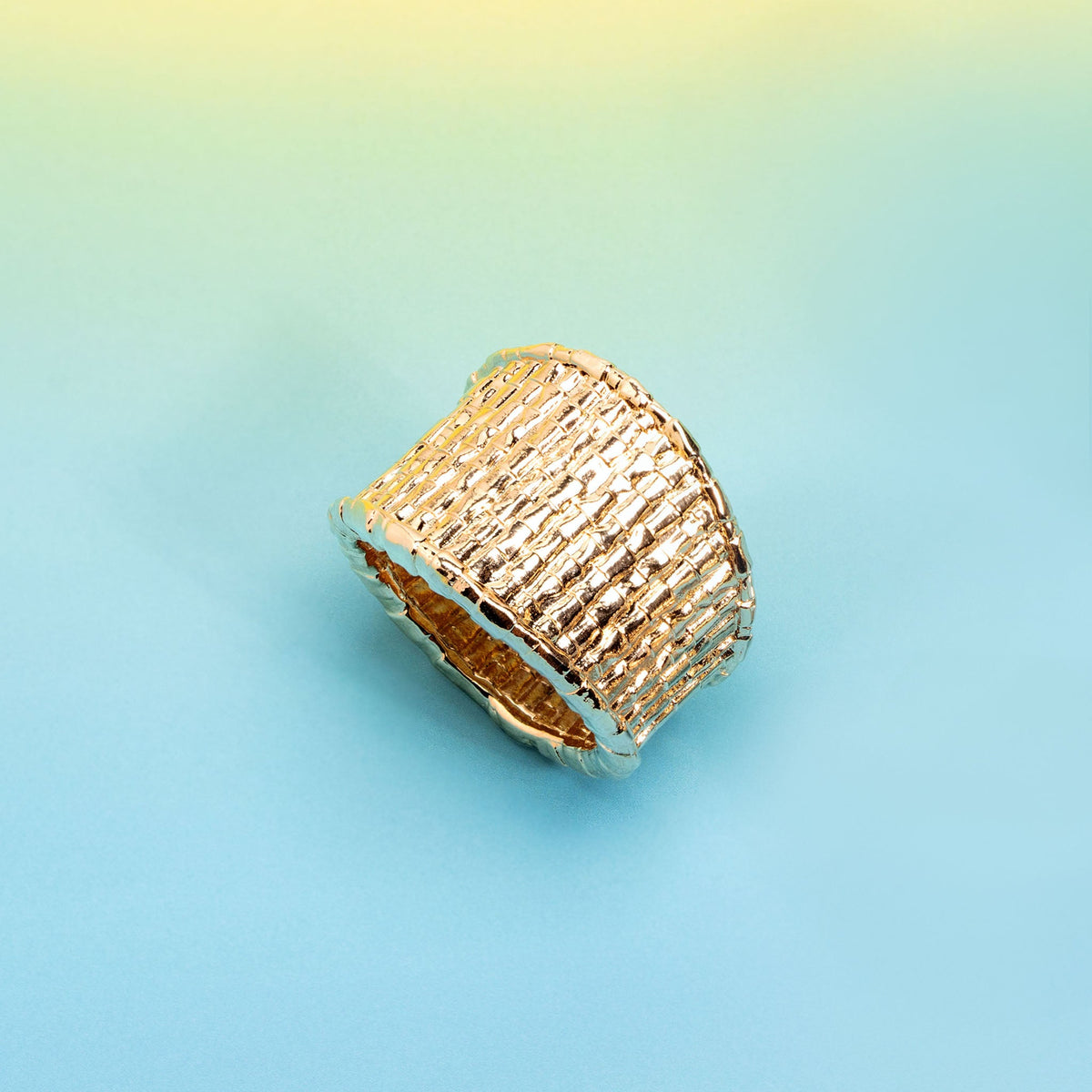 Anello Aura placcato in oro – Ana & Cha – vista 2