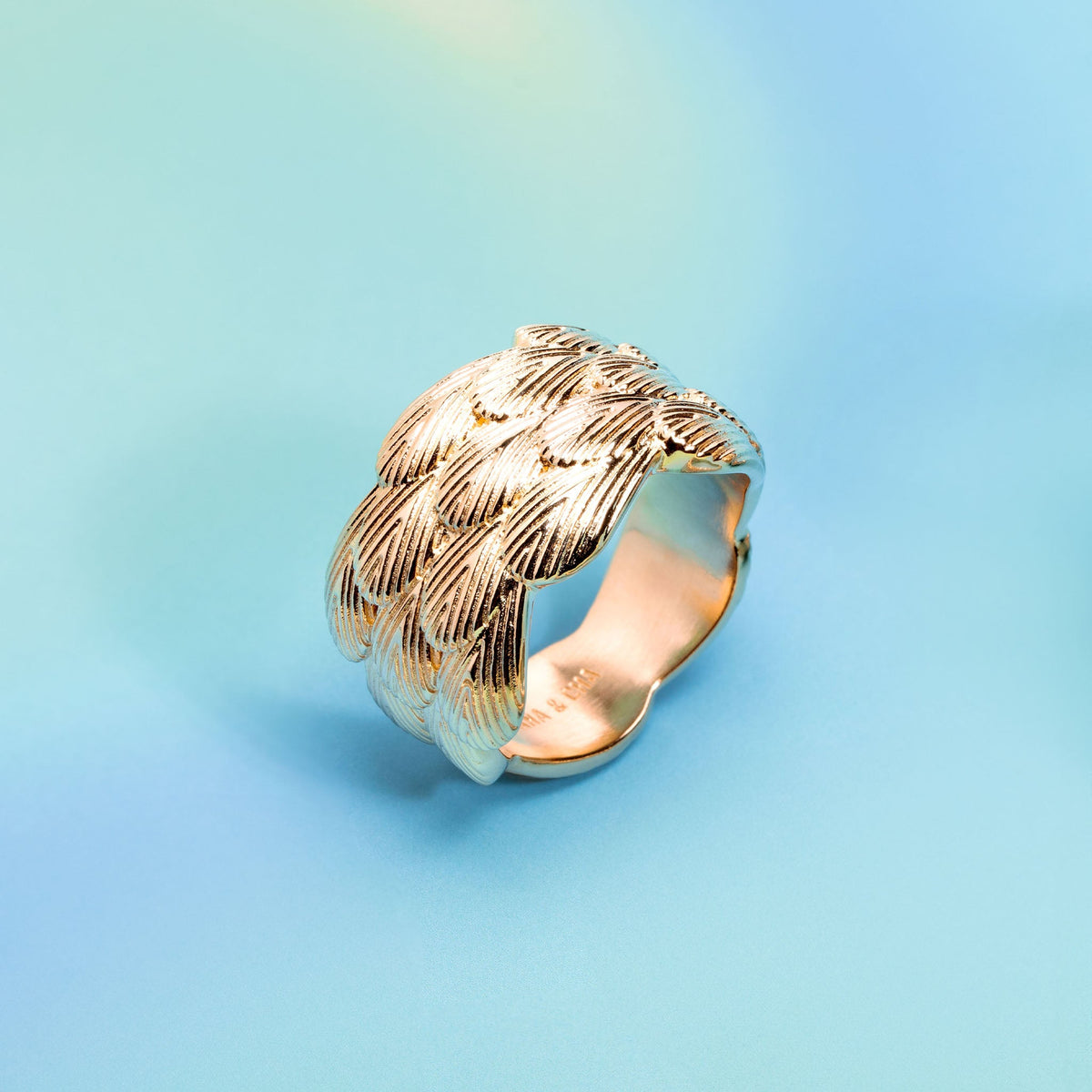 Vergoldeter Lua-Ring – Ana & Cha – Ansicht 2