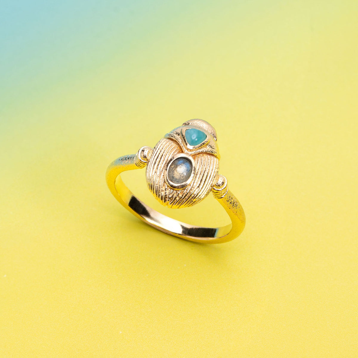 Anello Betty placcato oro – Ana & Cha – vista 2