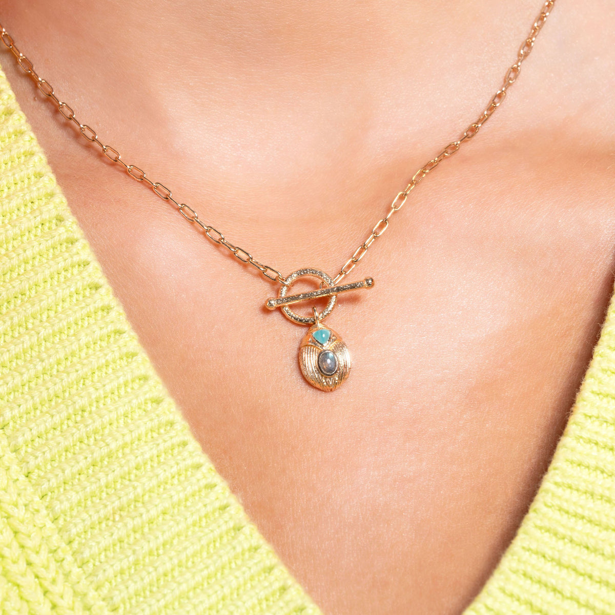 Collana Betty placcata in oro – Ana & Cha – vista 3