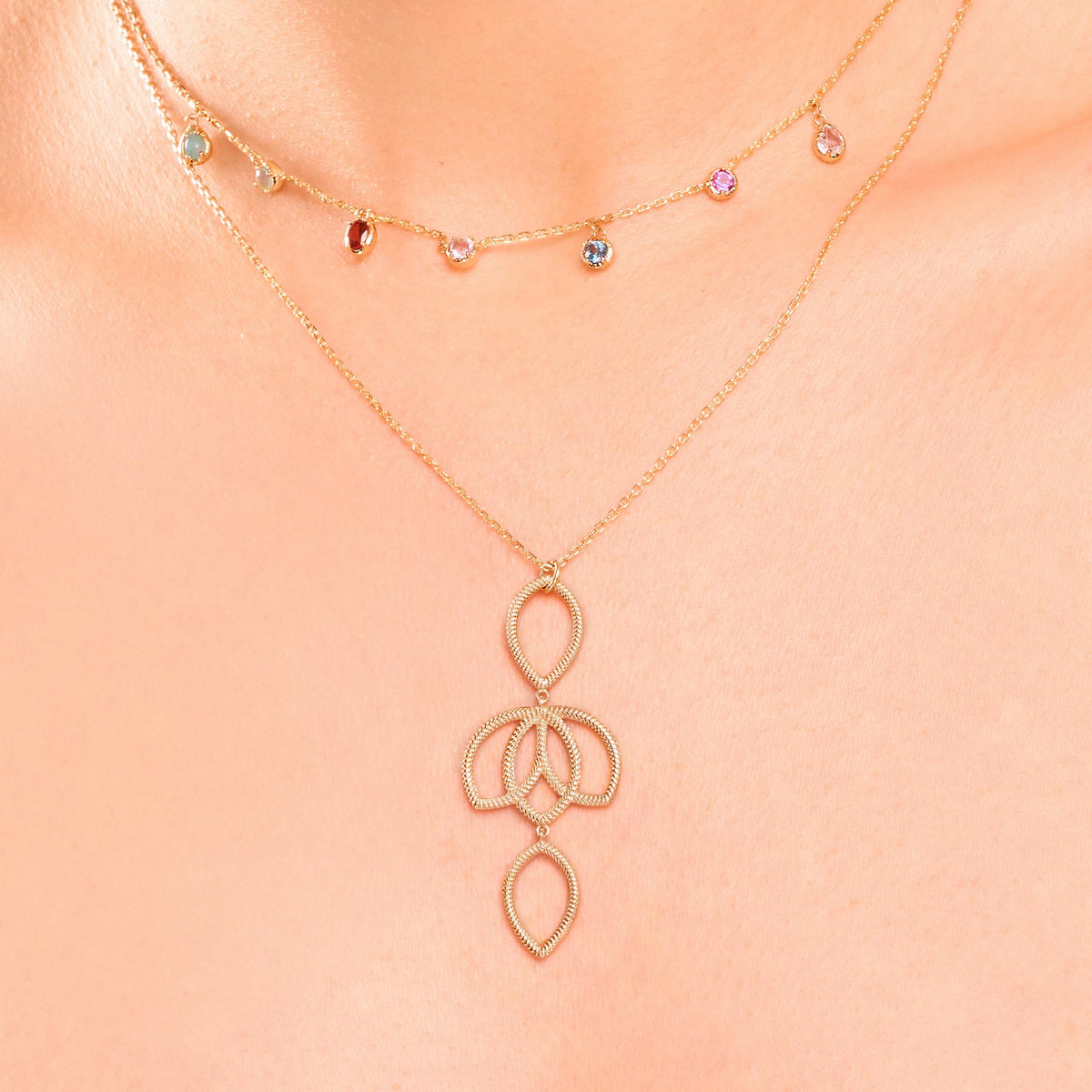 Alma ketting in verguld – Ana & Cha – bekijk 2