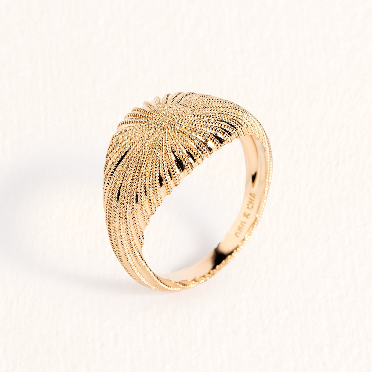 Gaby ring in gold plated – Ana & Cha