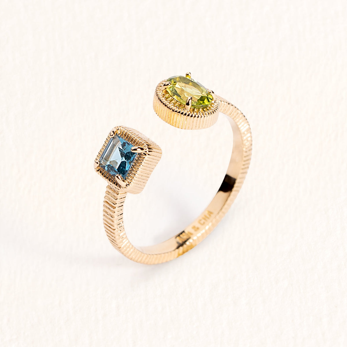 Anello Ysa in oro placcato – Ana & Cha