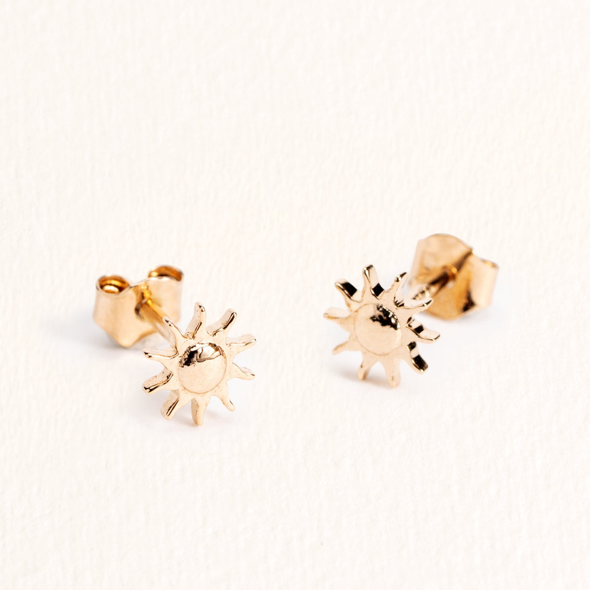 Boucles d'oreilles Solena en plaqué or – Ana & Cha