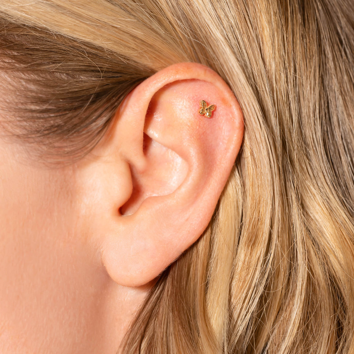 Piercing Scarlett en plaqué or – Ana & Cha – vue 2