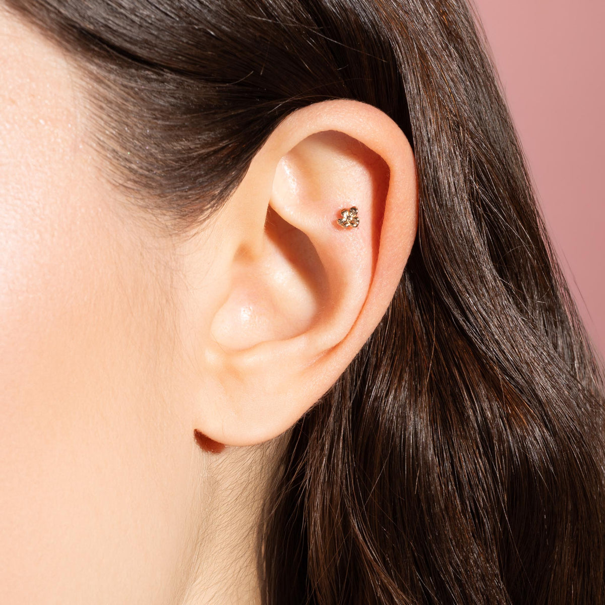 Piercing Romane en plaqué or – Ana & Cha – vue 2