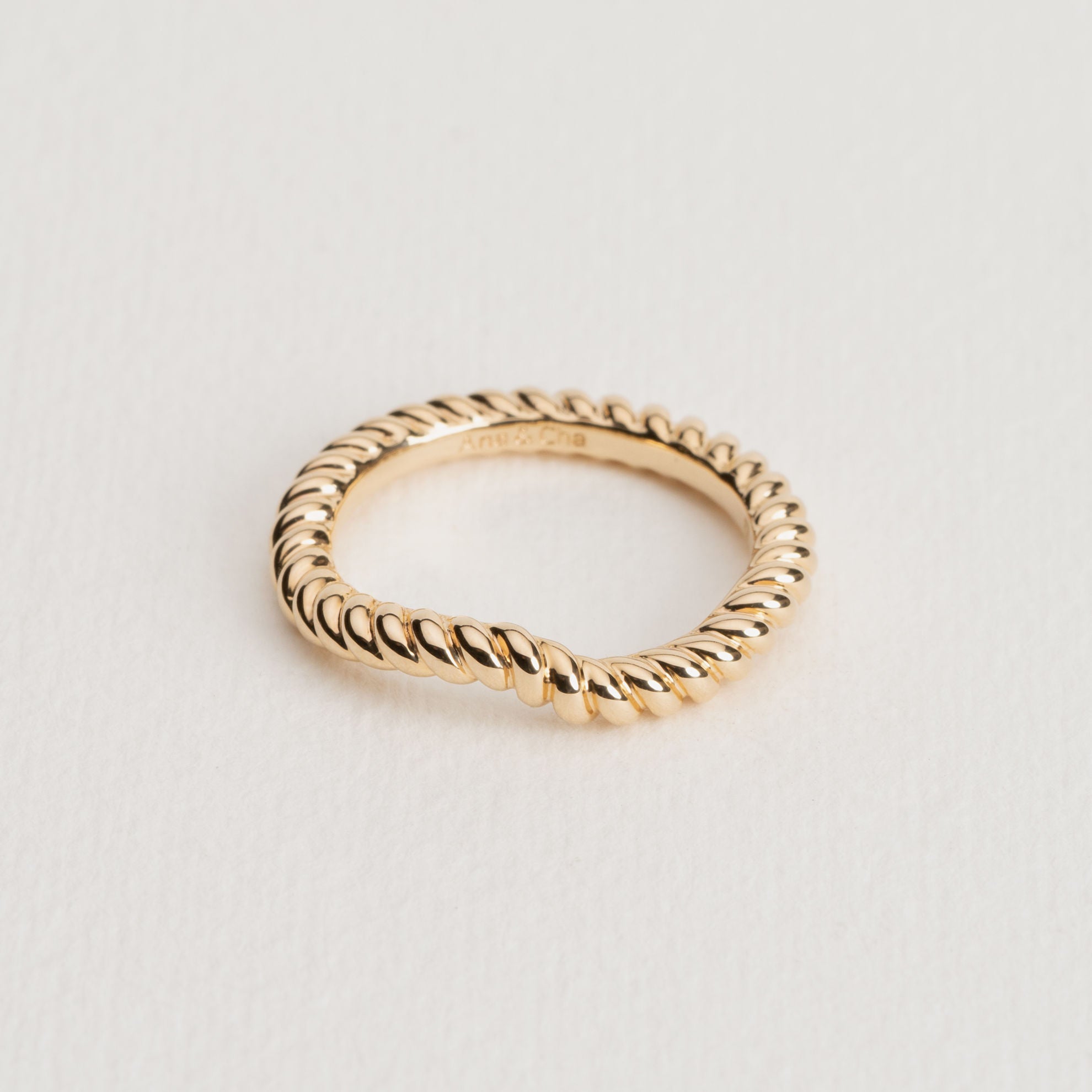 Brit - Gold Plated Ring - Ana and Cha
