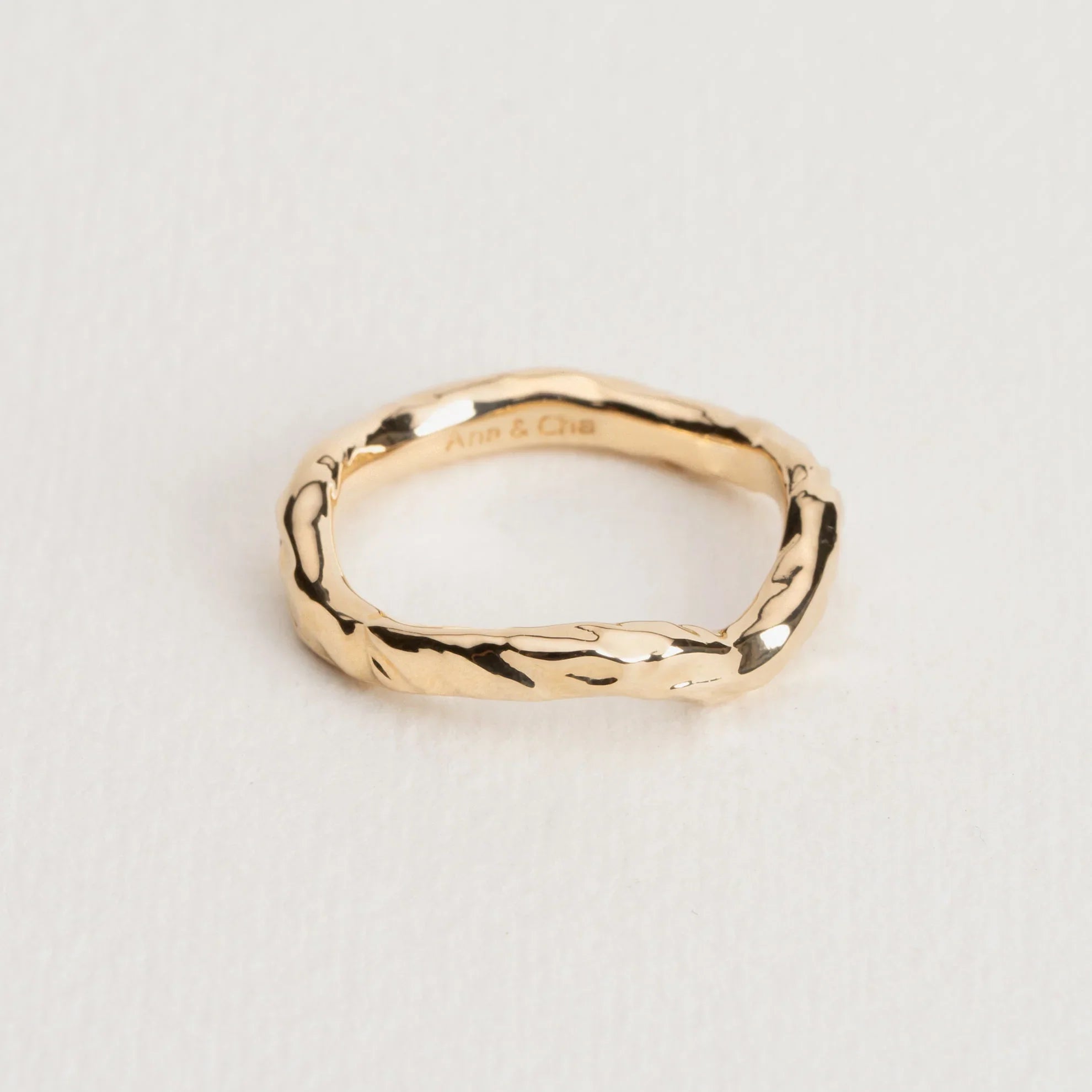 Britney - Gold Plated Ring - Ana et Cha