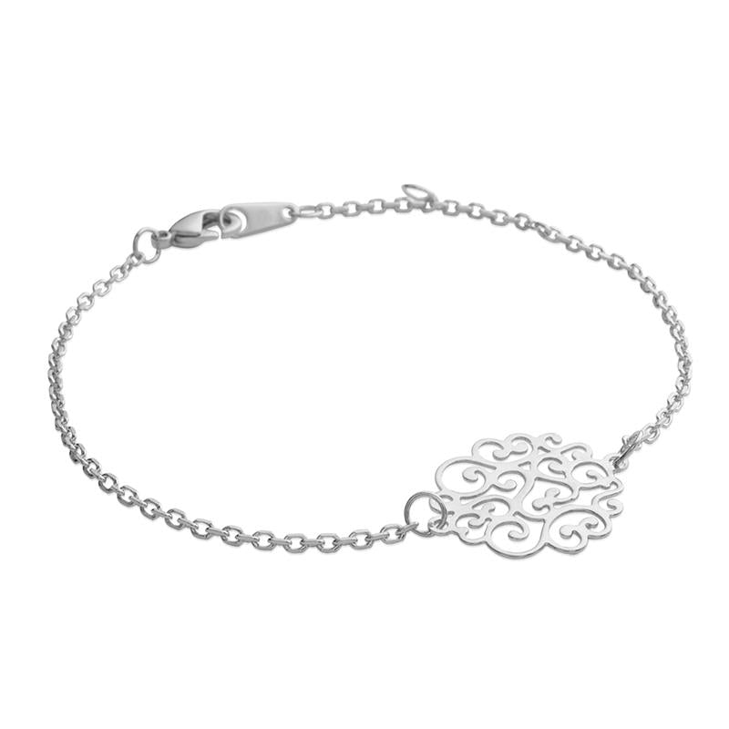 Lace - Bracelet - Silver