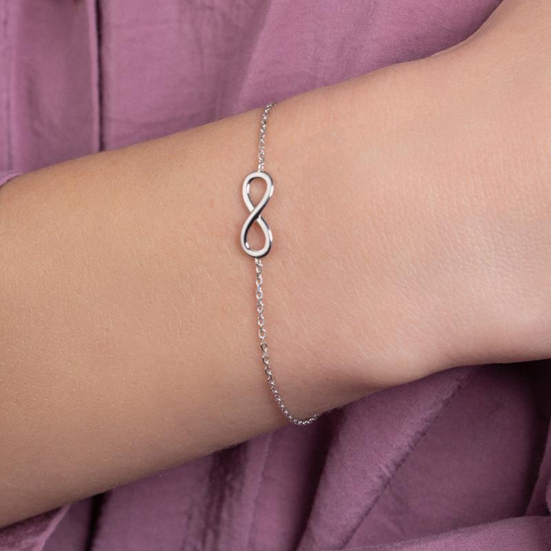 Infinity - Bracelet - Silver