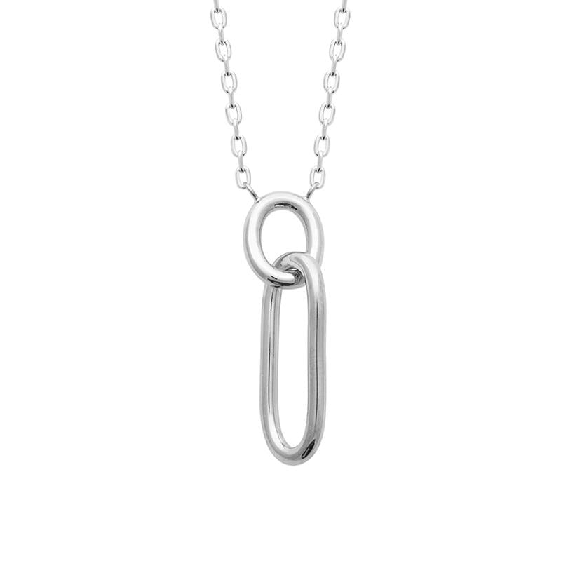 Link - Necklace - Silver
