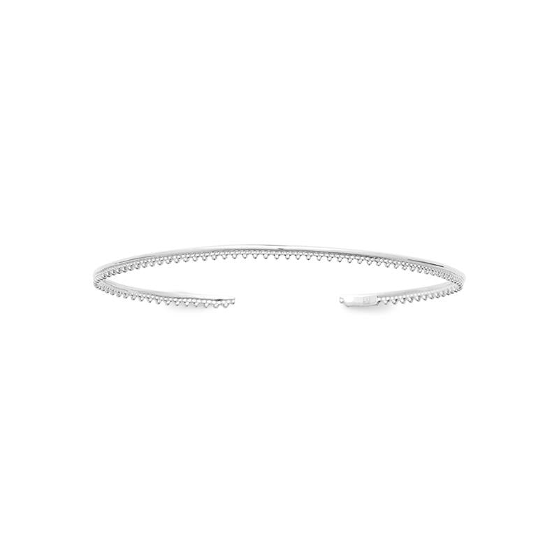 Bangle - Dotted - Silver