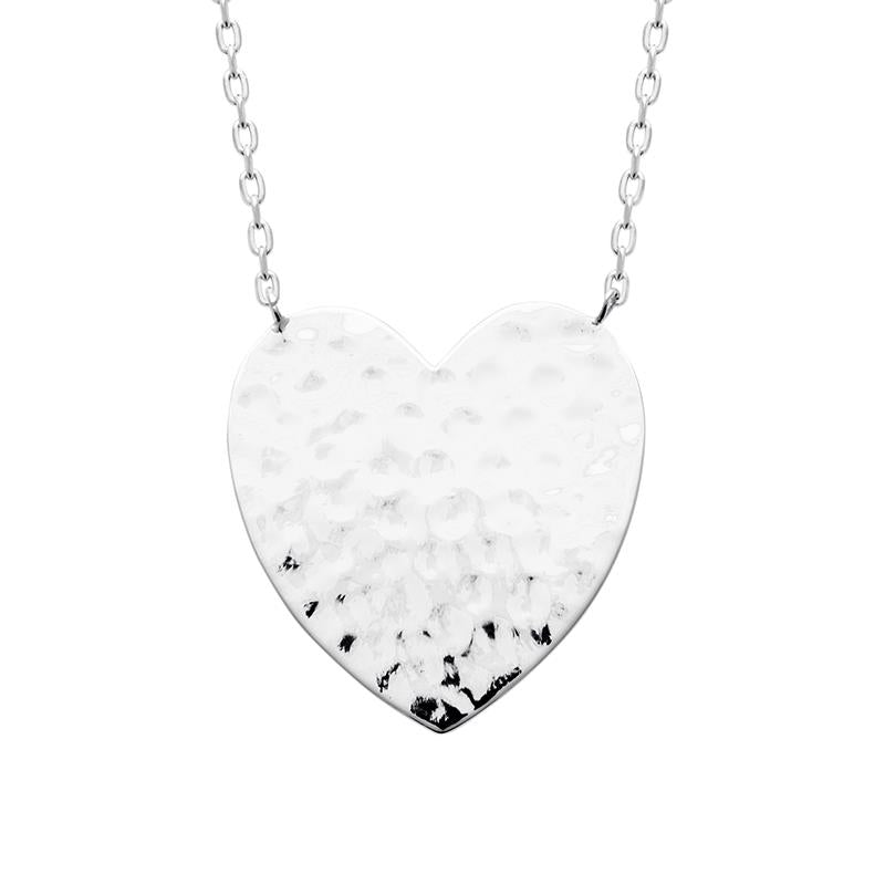 Heart - Necklace - Silver