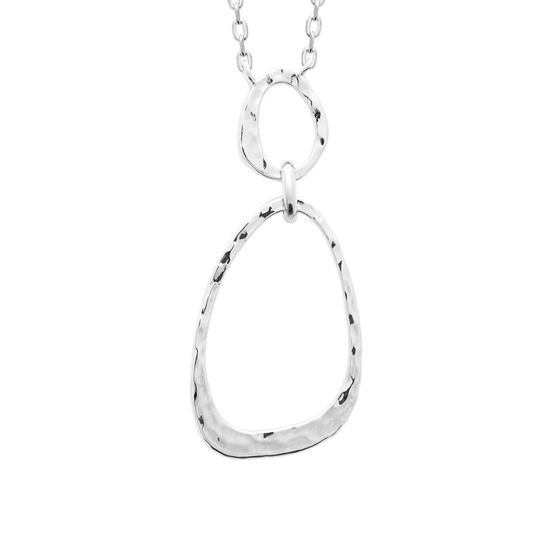 Pebble - Necklace - Silver