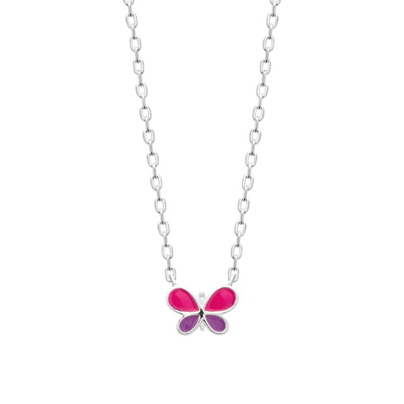 Butterfly - Silver - Necklace