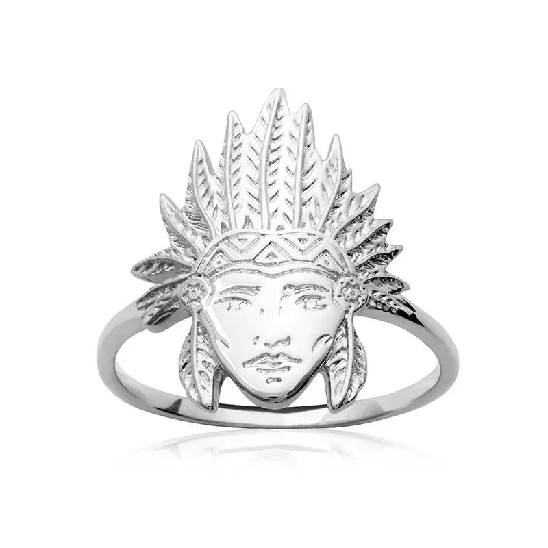 Bague Indien – Argent | Azuline