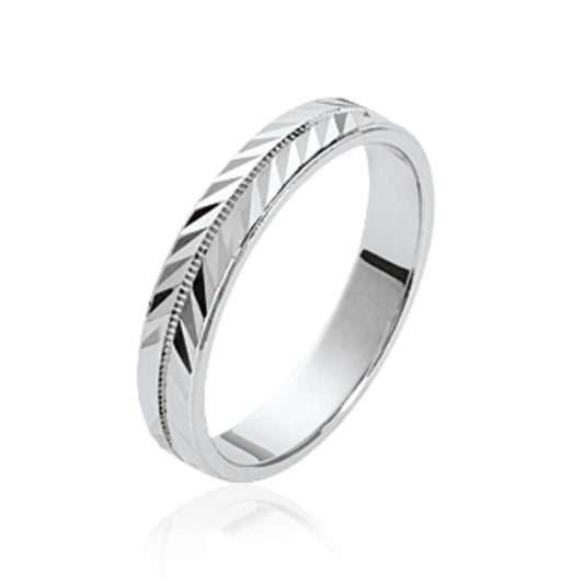 Wedding Ring - Rena - Silver Ring - Azuline