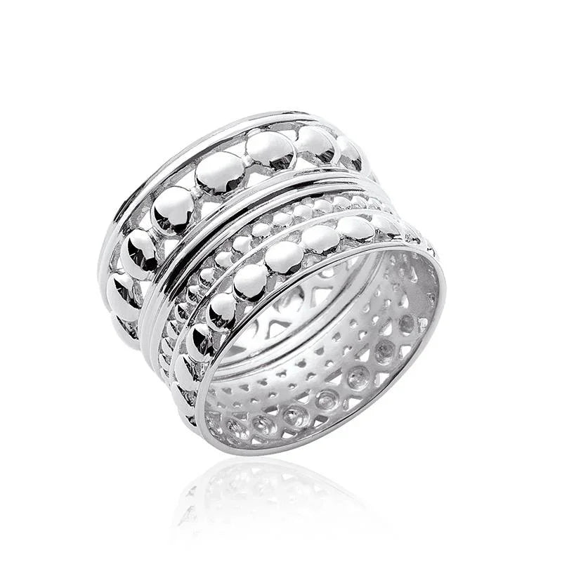Bague Boules – Argent | Azuline