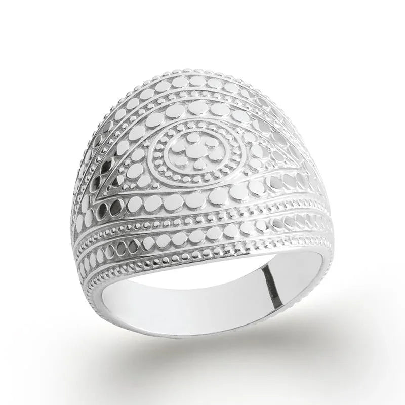 Inel Oval – Argint | Azulin