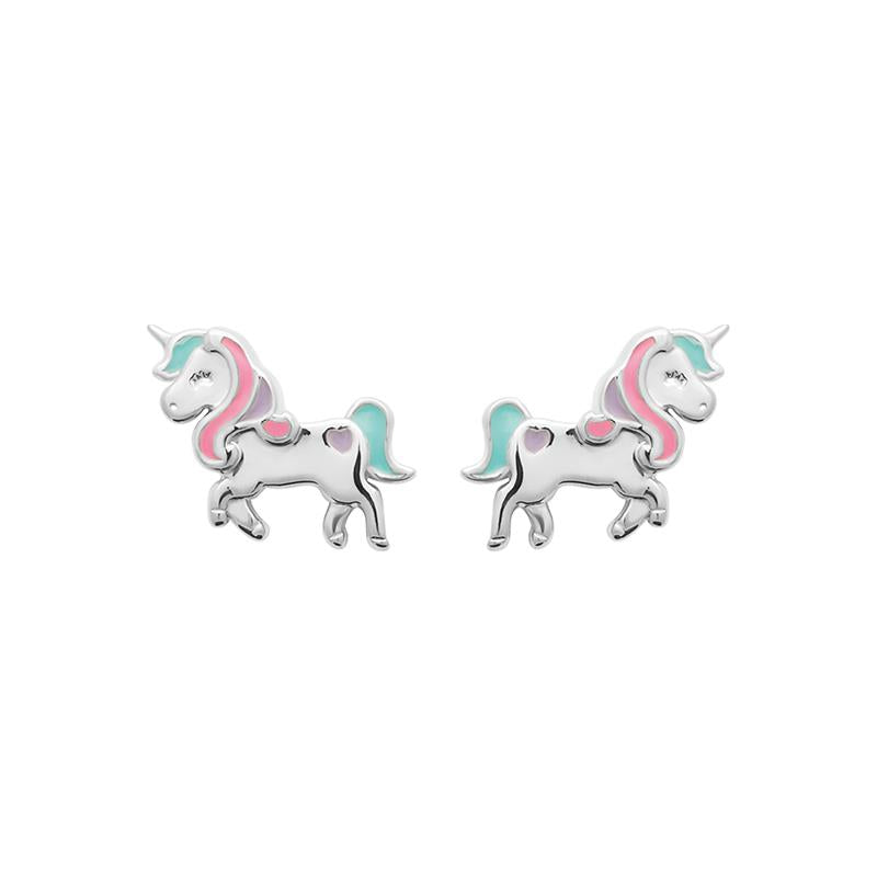 Unicorn - Silver - Earrings