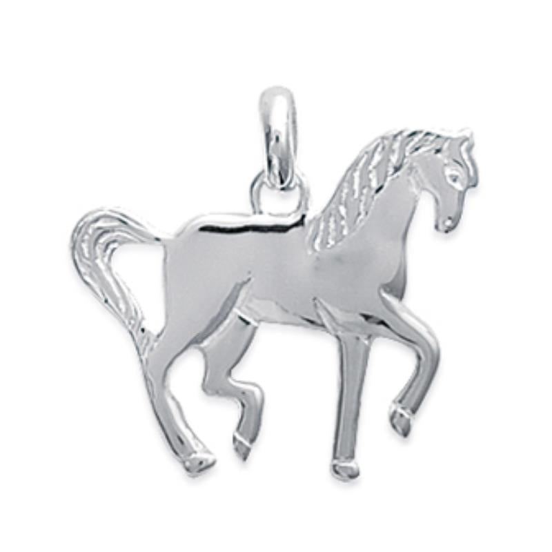 Pferd - Silber - Anhänger