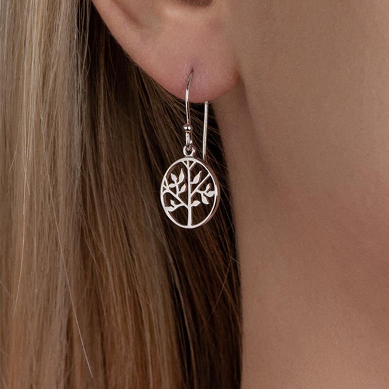Tree of Life - Silver - Earrings