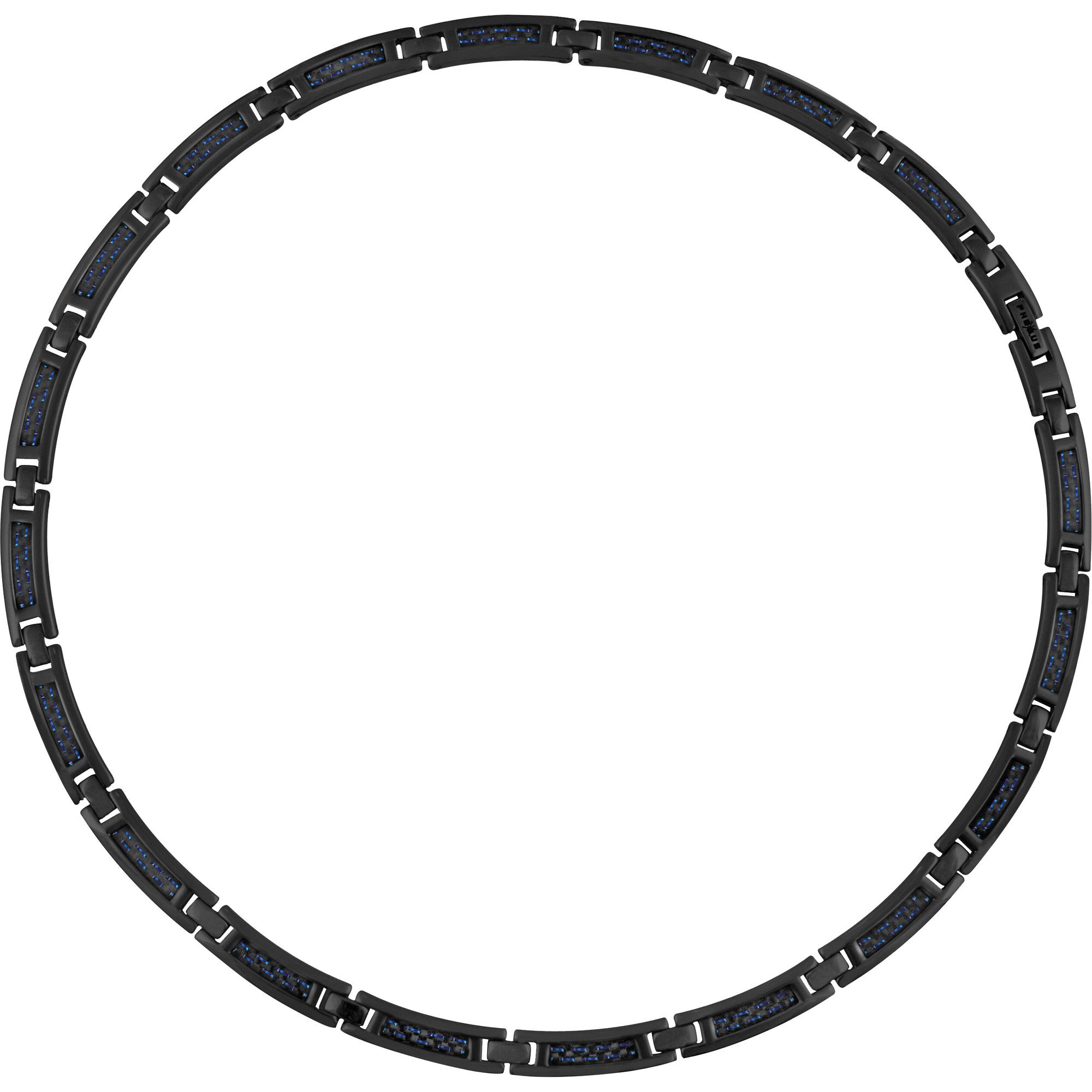 PHEBUS Lélio Herenketting Zwart PVD Staal 75-0138