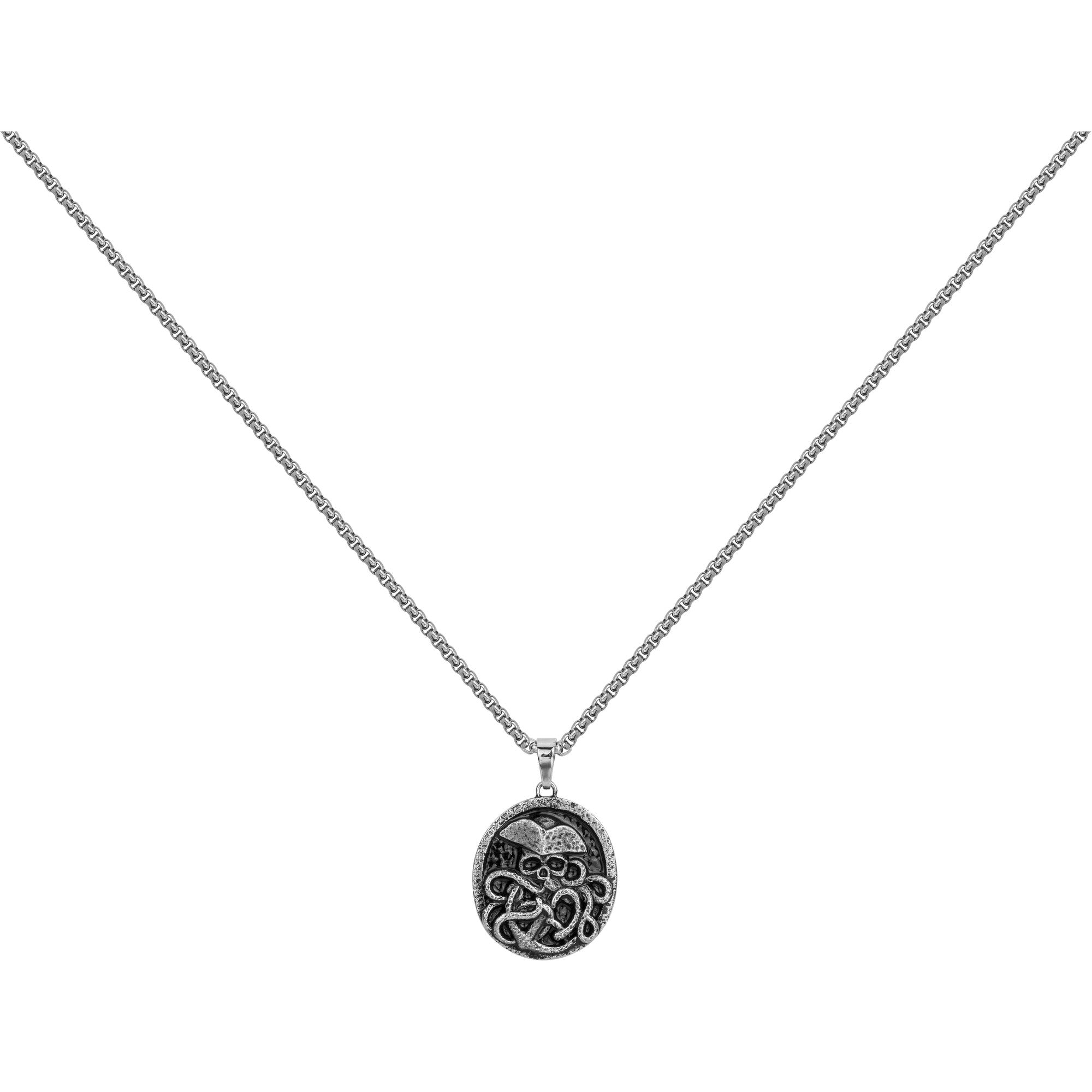 PHEBUS Herren-Marine-Halskette aus 316L-Stahl 75-0181