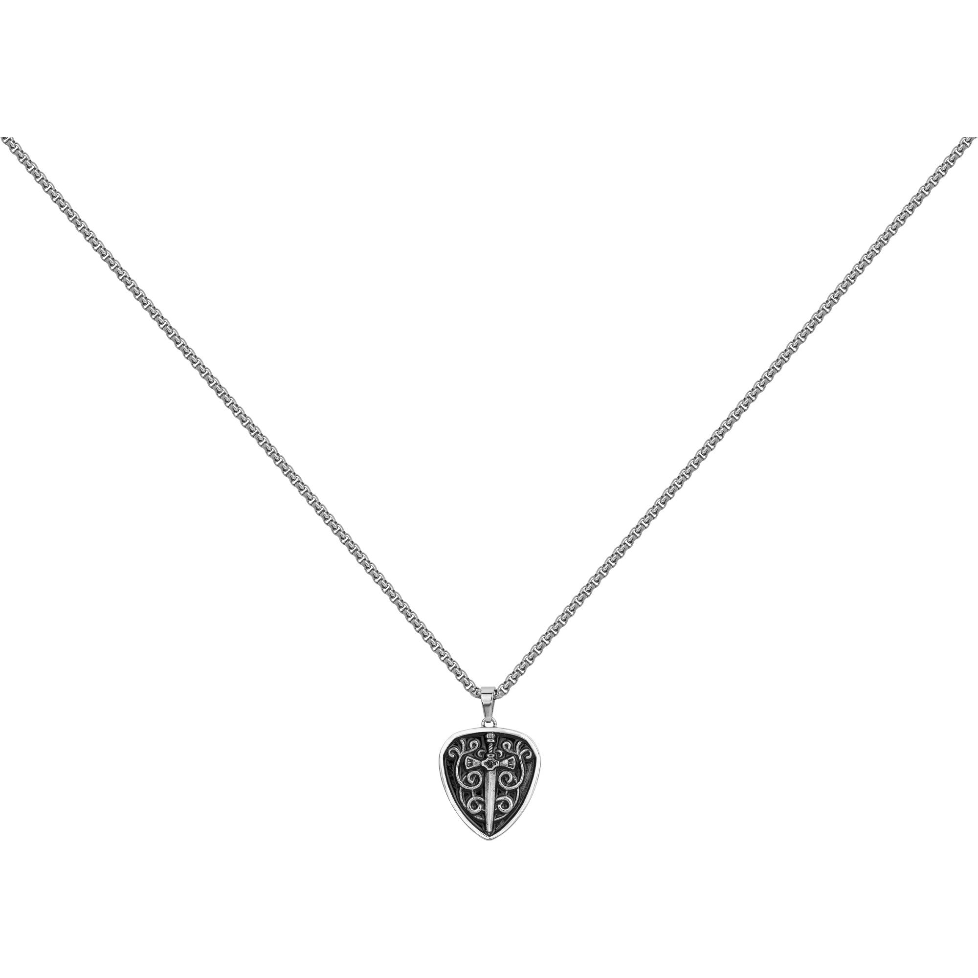 Collier PHEBUS Epée Homme Acier 316L 75-0183