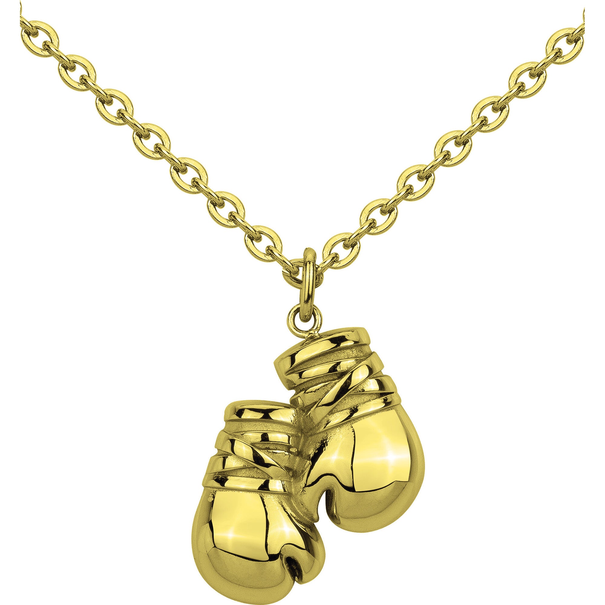 PHEBUS Men's Boxing Necklace 316L Steel 75-0280