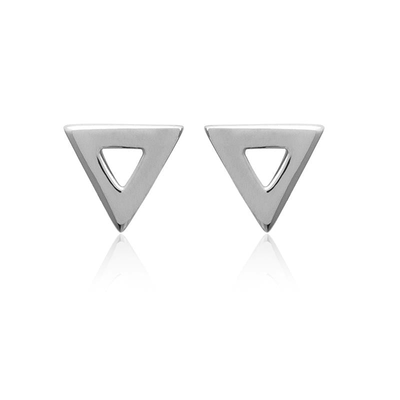 Dreieck - Silber - Ohrringe