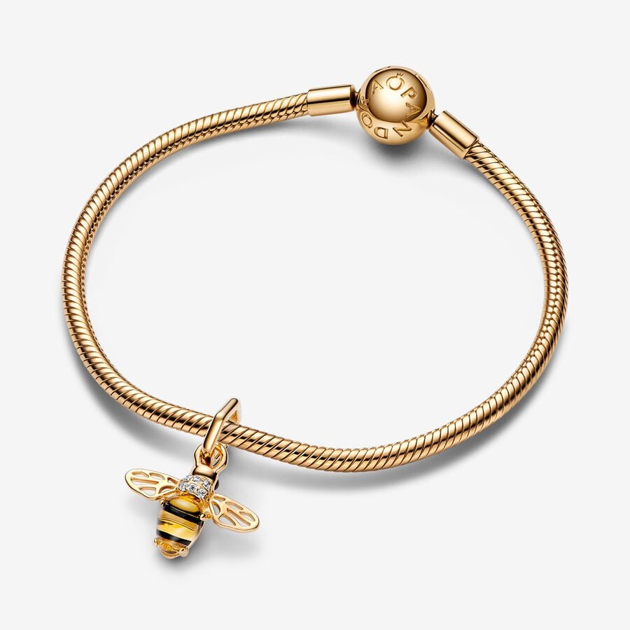 Tiere – Biene – Gold – Charms – Pandora