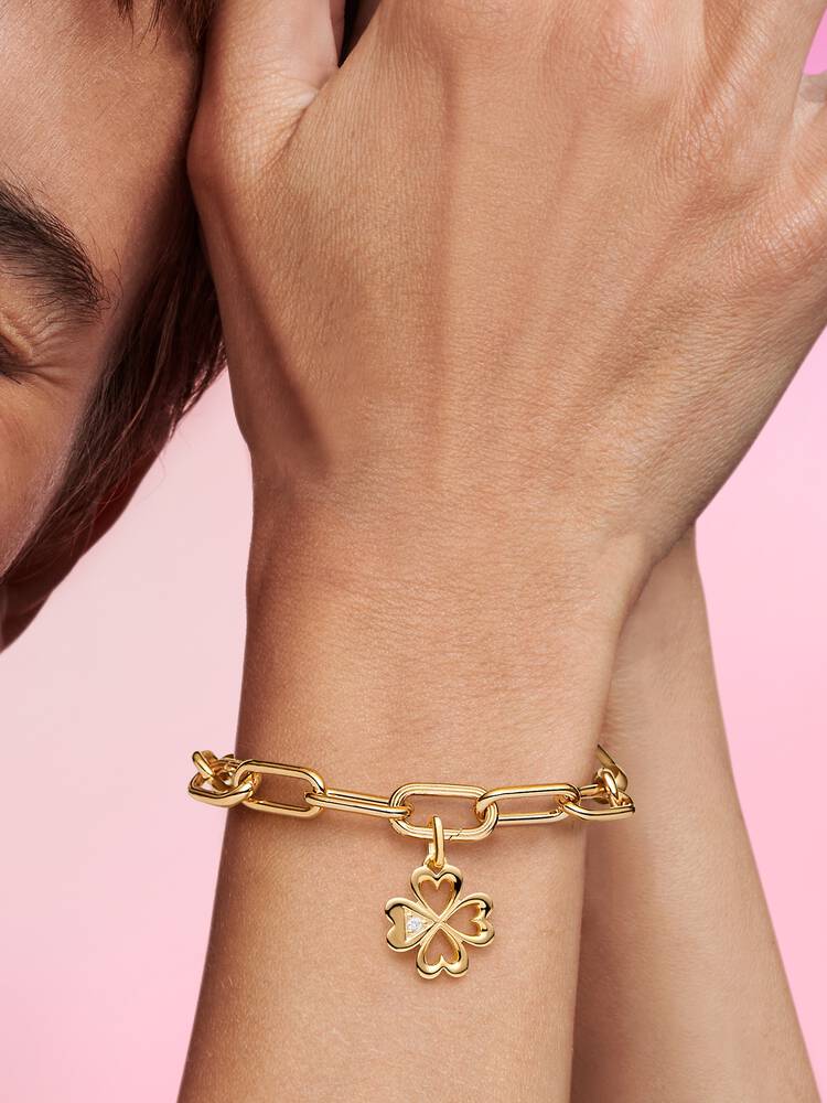 Γούρι Pandora - Τετράφυλλο Τριφύλλι Καρδιά Locket | 763034C01