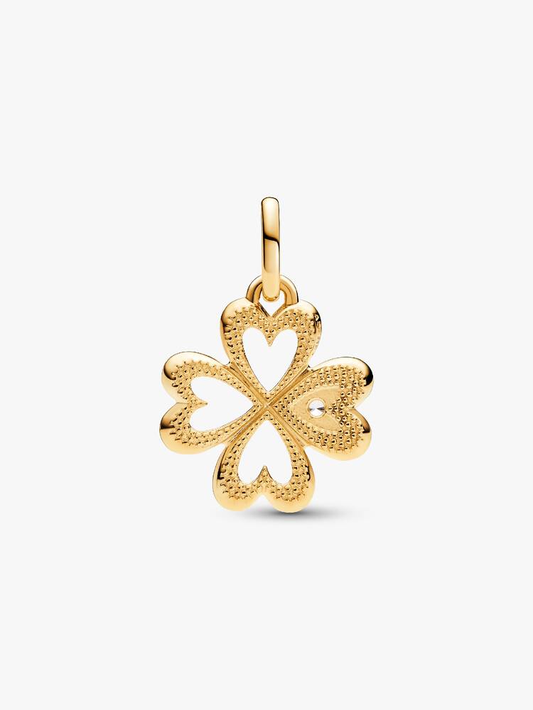 Γούρι Pandora - Τετράφυλλο Τριφύλλι Καρδιά Locket | 763034C01