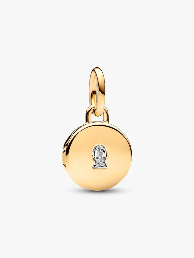 Pandora Charm - Åpningsbar og graverbar kjærlighetsmealjon | 763066C01