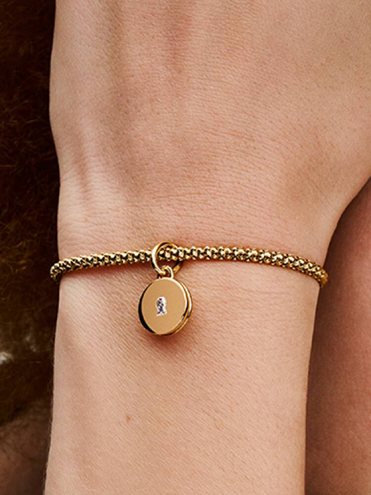 Pandora Charm - Åpningsbar og graverbar kjærlighetsmealjon | 763066C01
