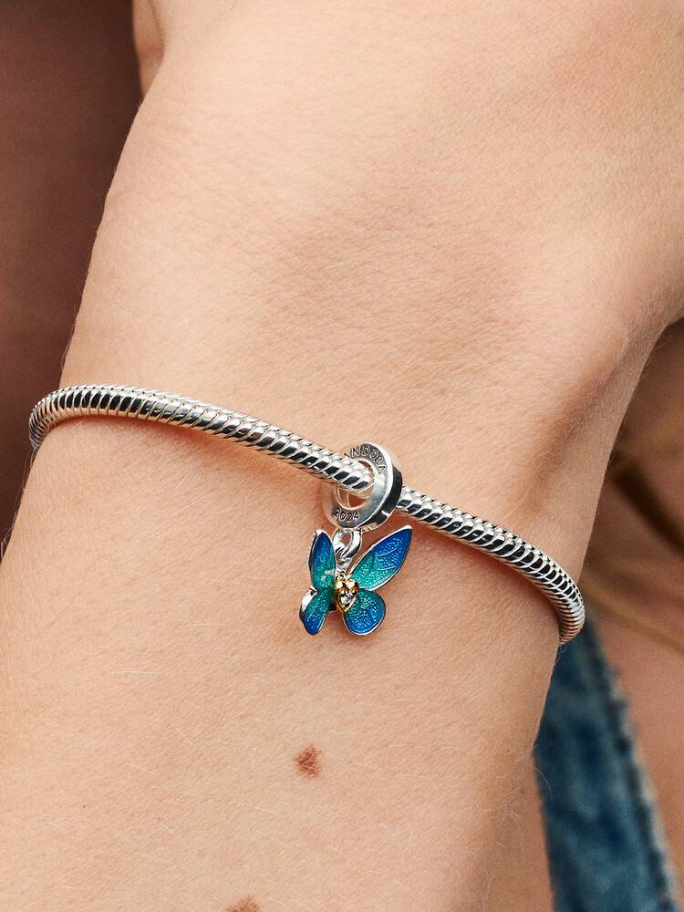 Charm Pandora - Pandantiv Fluture My Pandora 2024 | 763082C01
