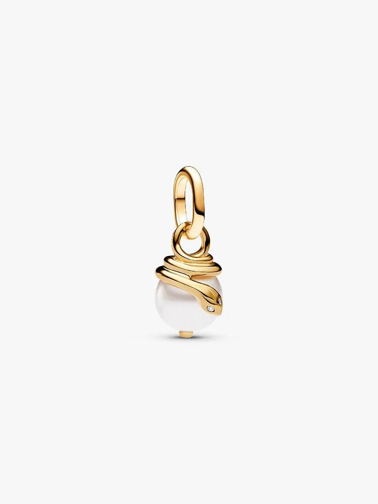 Mini Charm Pandora - Pendant Nacré Serpent | 763375C01