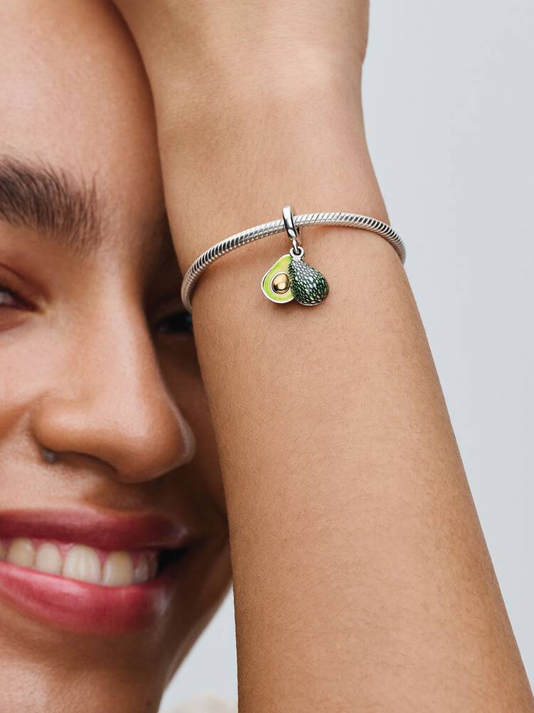 Pandora Charm - Çift Avokado Kolye | 763405C01