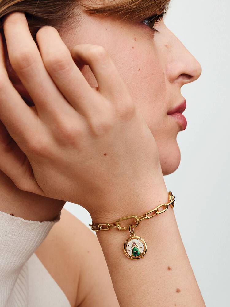 Charm Pandora - Medallón de escarabajo | 763413C01