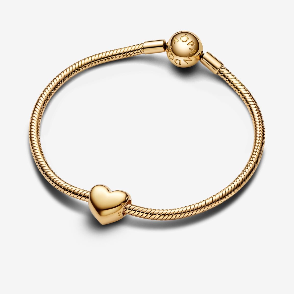 Be Love Gravierbares Herz – Gold – Charms – Pandora