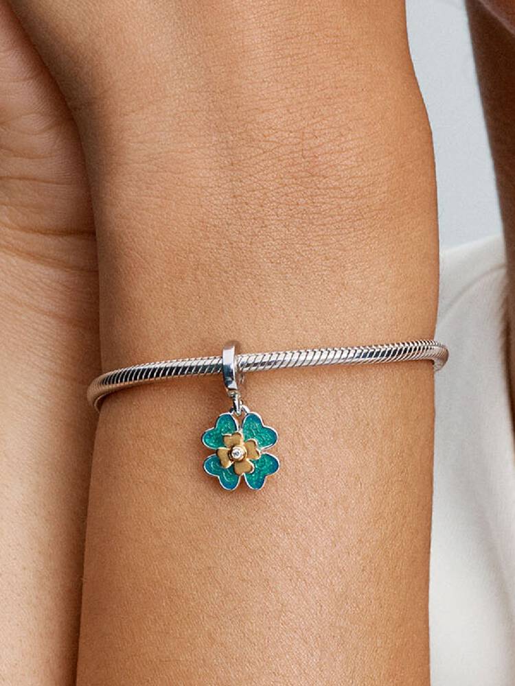 Pandora berlock - My Pandora hänge 2025 Swivel Clover | 763624C01
