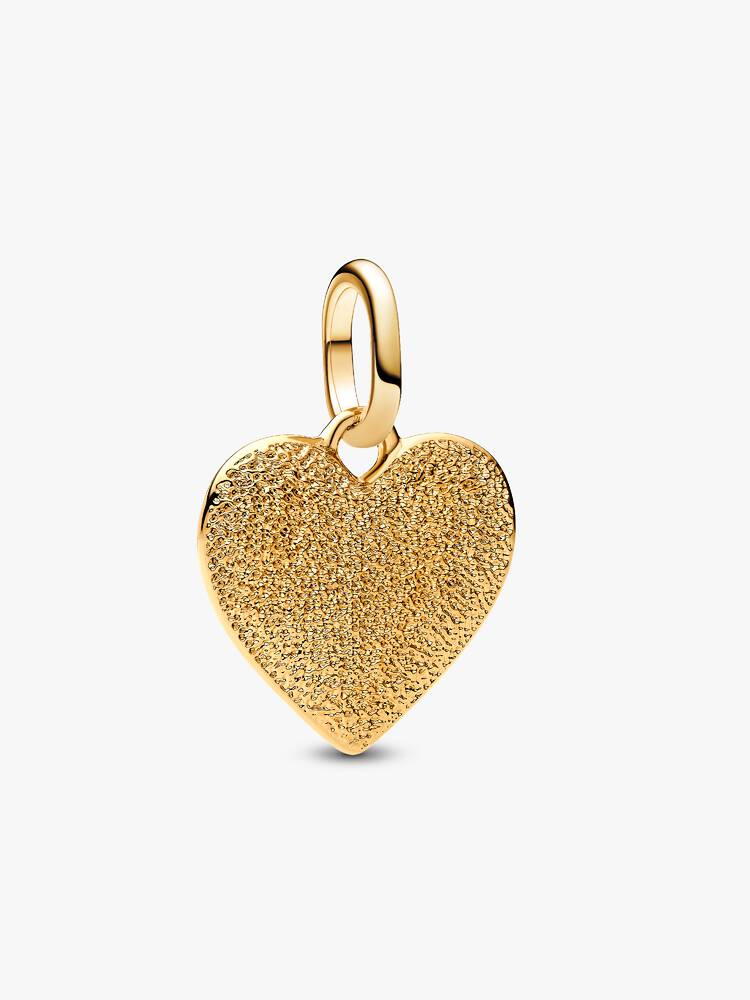 Pandora Charm - Graverbar hjertemedaljon | 763824C00