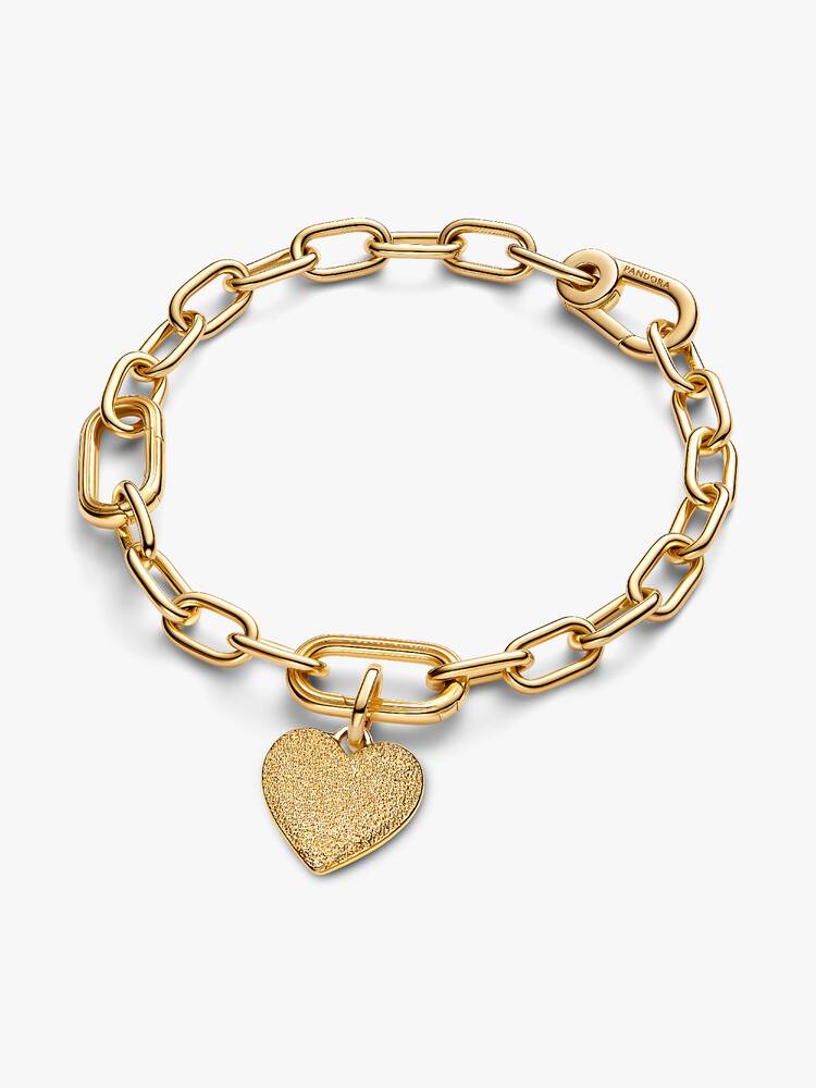 Pandora Charm - Graverbar hjertemedaljon | 763824C00